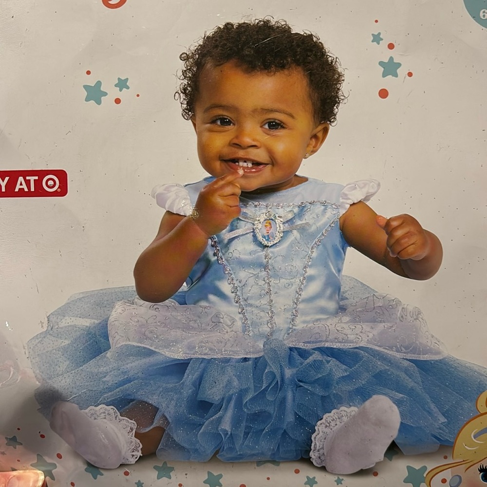 NWT Cinderella dress costume Disney Baby disguise 6-12 months
